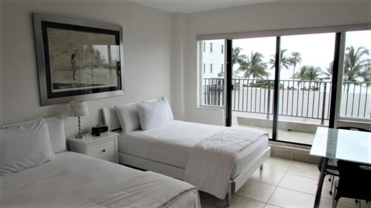 Ocean Front Casablanca Studios With Full Kitchens & Beach Access By Bl Rentals Miami Beach Exterior foto